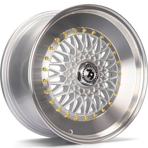 79Wheels SV-F (Sfp - Silver Front Polished) 7.0x15 4x100, 4x114.3 ET30 SKU:SVF157041004114330671SFP