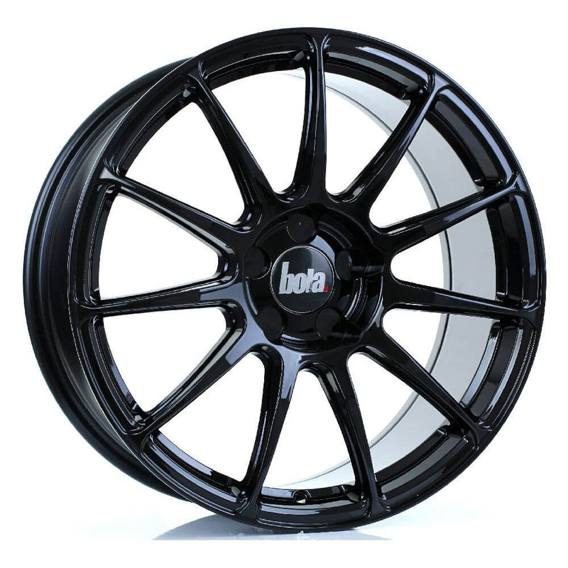 BOLA VST (Gloss Black) 7.5x17 4x100 ET45 SKU:757Z40GBBWVST_4100_BOL