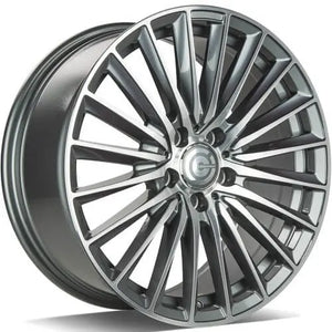 Carbonado PRESTIGE (Afp - Anthracite Front Polished) 8.0x18 5x112 ET35 SKU:PRESTIGE188511235666AFP