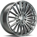 Carbonado PRESTIGE (Afp - Anthracite Front Polished) 8.0x18 5x112 ET35 SKU:PRESTIGE188511235666AFP