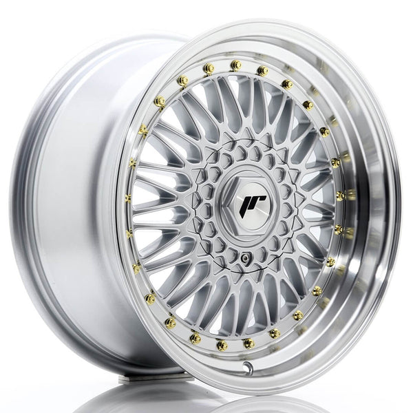 JAPAN RACING JR9 (Silver) 7.0x15 4x108, 5x112, 5x100, 4x100, 5x108, 5x114.3, 5x110, 5x105, 4x114.3, 3x112, 4x110 ET20 SKU:JR91570XX2074S