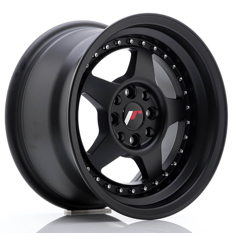 JAPAN RACING JR6 (Black) 8.0x16 4x108, 4x100 ET25 SKU:JR6168142567GBL1