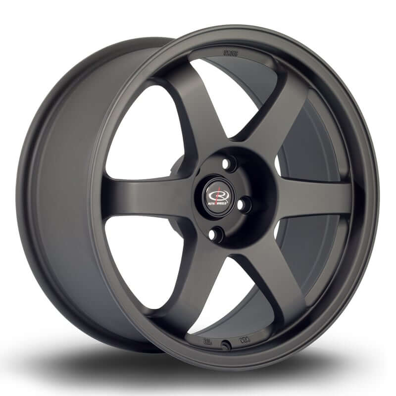Rota Grid (Fblack2) 8.0x17 4x100 ET35 SKU:GRI28017C1P35PCFB20730