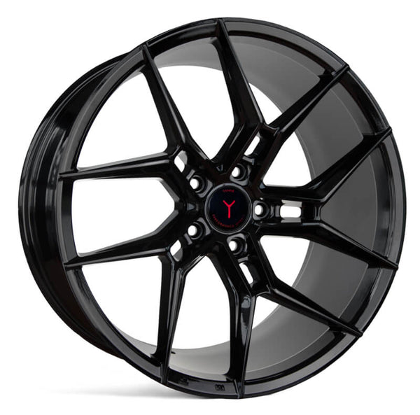 YANAR Y-NL45 (Diamond Black) 10.0x20 5x112 ET42 SKU:YNL452010511242DB