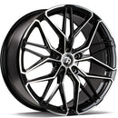 79Wheels SCF-J (Bfp - Black Front Polished) 8.0x18 5x112 ET35 SKU:SCFJ188355112666BFP