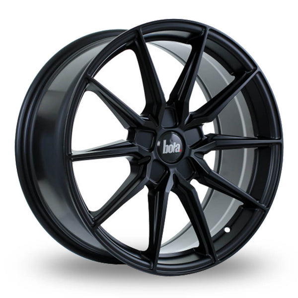 BOLA B16 (Matt Black) 9.5x19 5x120.6 ET45 SKU:959C25MBBWB16_5120.65_BOL