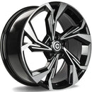 Carbonado SLINGSHOT (Bfp - Black Front Polished) 8.0x18 5x112 ET45 SKU:SLINGSHOT1885112456645BFP