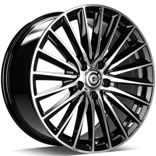 Carbonado PRESTIGE (Bfp - Black Front Polished) 8.0x18 5x112 ET35 SKU:PRESTIGE188511235666BFP