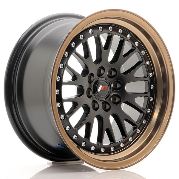 JAPAN RACING JR10 (Black) 8.0x15 4x108, 4x100 ET20 SKU:JR10158142074BFZL