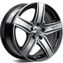 Carbonado GTR SPORTS 1 (Bfp - Black Front Polished) 5.5x13 4x100, 4x98 ET30 SKU:GTRSPORTS11355498410030671MB 79Wheels