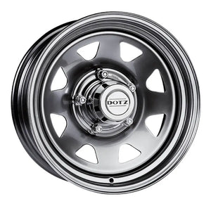 Dotz Dakar (Silver) 6.0x15 5x139.7 ET0 SKU:ORKNS