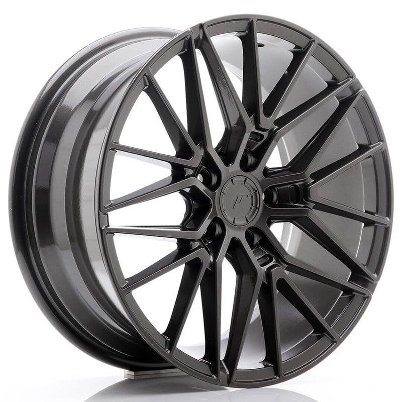 JAPAN RACING JR38 (Hyper Gray) 8.0x19 5x112, 5x100, 5x130, 5x120, 5x108, 5x114.3, 5x127, 5x118, 5x110, 5x115, 5x105, 5x120.6 ET20 SKU:JR381980F15X2072HG1