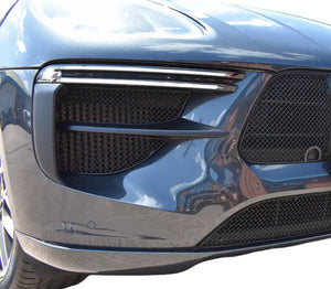 Omi compatible with Porsche Macan Turbo PDK Outer Grille Set - (2019 - 2021)