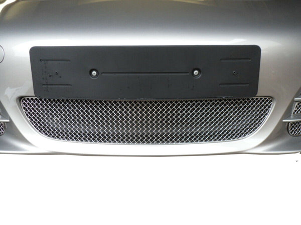 Porsche Boxster 981 - Centre Grille - Silver finish (2012 to 2016)