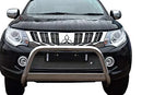 Mitsubishi L200 5th Gen - Front Grille Set - Black Finish (2015 - ) Omi Grille