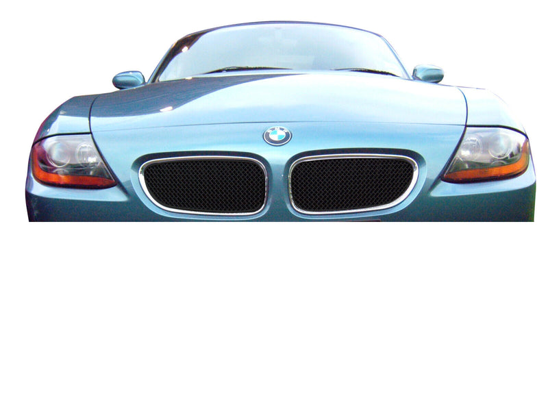 BMW Z4 Upper Grille Set - Black finish (2003 - 2009)