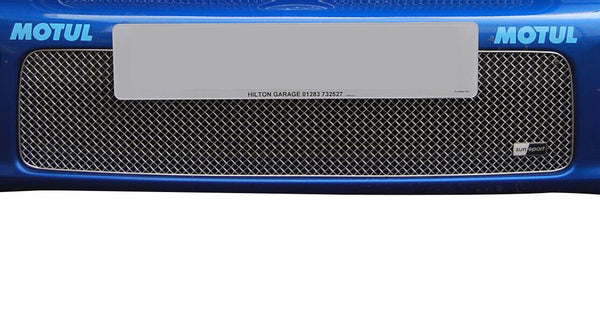 Subaru Impreza Bug Eye - Lower Grille - Silver finish (2001 to 2003)