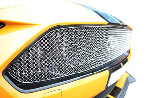 Ford Mustang GT Facelift - Upper Grille - Silver finish (2018 -)