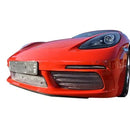 Porsche 718 Boxster And Cayman - Full Grille Set - Silver Finish (2016 to ) Omi Grille