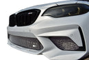BMW M2 Competition (F87) - Front Grille Set - Silver Finish (2019 - ) Omi Grille