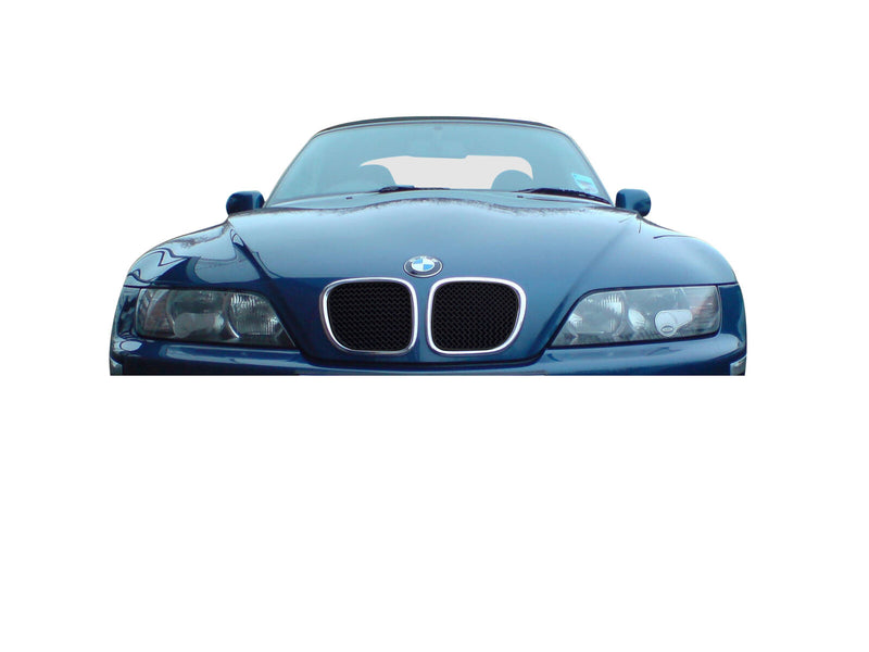 BMW Z3 Top Grille Set - Black finish (1996 to 2002)