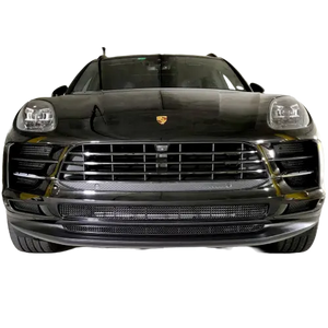 Porsche Macan Base 19-21 - Front Grille Set - Black Finish (2019 - 2021)