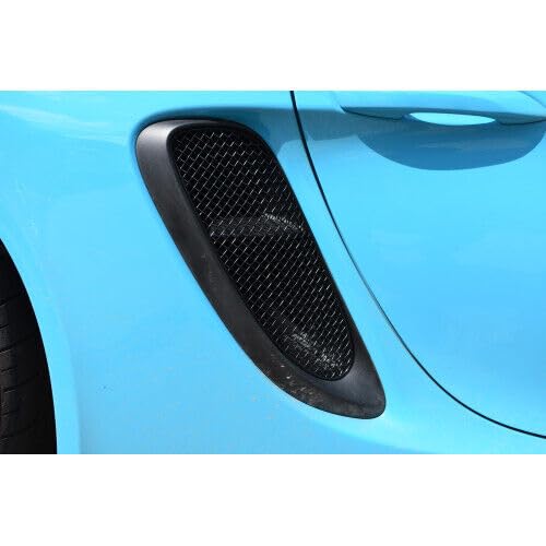 Porsche 718 Boxster / Cayman GTS 4.0 - Side Vent Grille Set - Black finish (2020 -)
