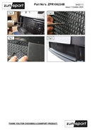 Porsche Carrera 992.2 Sports Design Pack with Front Driving Camera Centre Grille - Black Finish (2024 -)