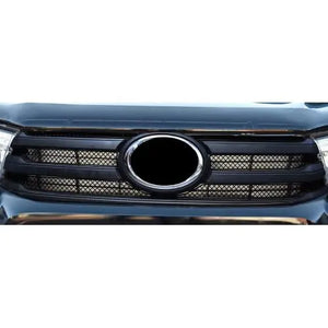 Toyota Hilux (AN120 / AN130) - Upper Grille Set - Black Finish (2015 - )