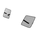 BMW M2 G87 Centre Metal Grilles Mesh Protector Kit (2023+) Left & Right (2 pieces) Omi Grille