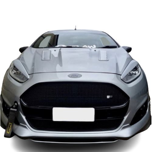 Ford Fiesta Zetec S - Front Grille Set - Black Finish (2013 to 2017)