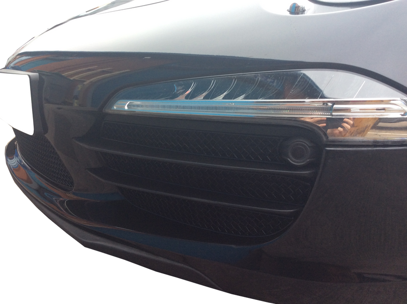 Porsche 991 Carrera C2 - Outer Grille Set (With Parking Sensors) - Black Finish (2011 - 2015)