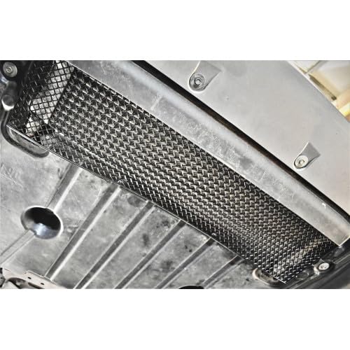 BMW M5 Competition F90 - Oil Cooler Grille - Silver Finish (2018 - 2020)