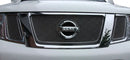 Nissan Navara Upper Grille Set - Silver finish (63 onwards) Omi Grille