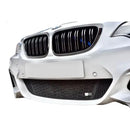 BMW 2-Series (M235i,M240i,M-Sport) - Lower Grille - Silver Finish ( (2012 - 2021)) Omi Grille