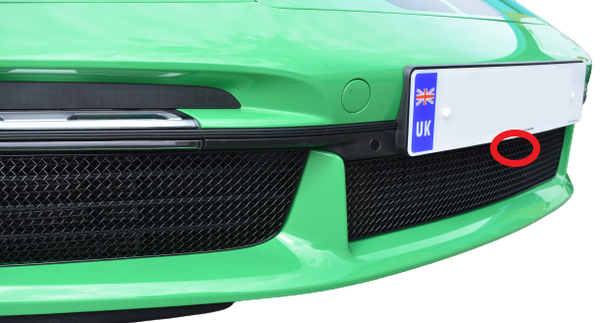 Porsche 992 Turbo S - Front Grille Set with Front Driving Camera (2020 -)