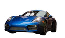 Porsche Cayman 981 (Manual/PDK with Sensors) - Complete Grille Set - Silver finish (2012 to 2016)