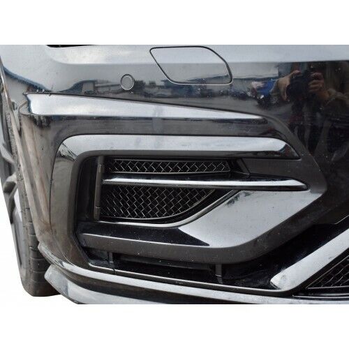VW Golf R MK7.5 - Outer Grille Set - Black Finish (2017 - 2020)
