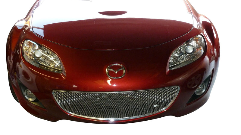 Front Lower Grille (without Number Plate) - Silver finish (2009 to 2012)