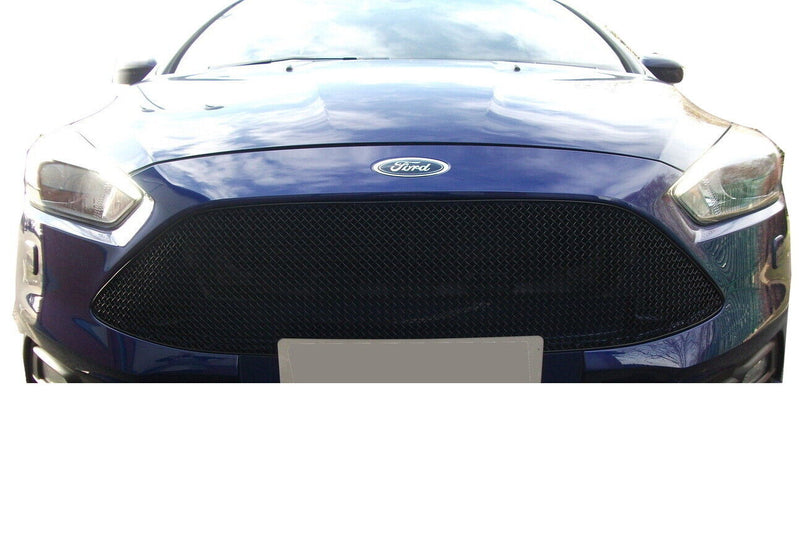 Ford Focus ST MK3.5 - Upper Grille - Silver Finish (2015 to 2018)