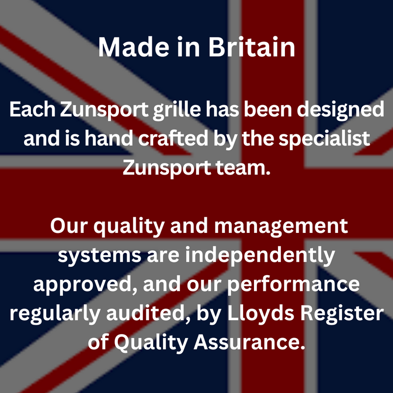 Zunsport Compatible with Porsche Carrera 992.2 Sports Design Pack Outer Grille Set - (2024 -)