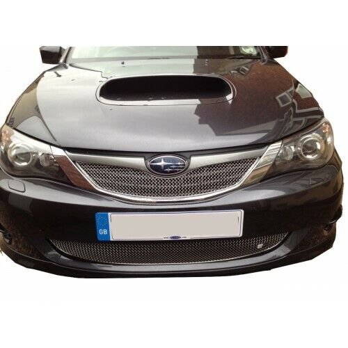Subaru Impreza WRX 2008 MY - Full Grille Set - Silver finish (2008 to 2010)
