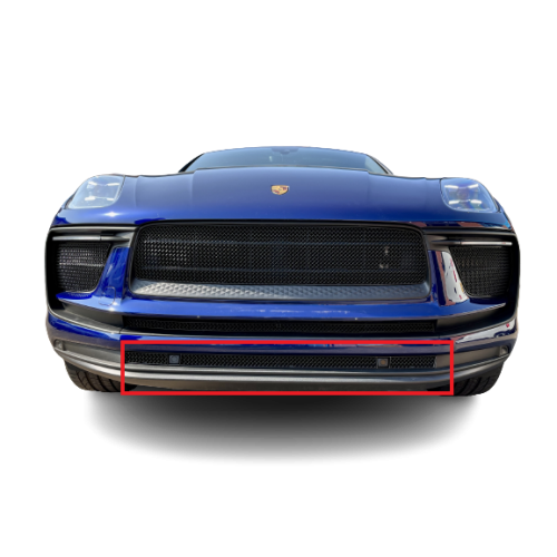 Porsche Macan Base, S and GTS 2021 Facelift / 2022 - Lower Grille - Black finish (2021 to )