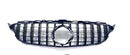 Mercedes C Class W205 AMG GT-R Panamericana Style Front Grille (2019 - 2021) Omi Grille