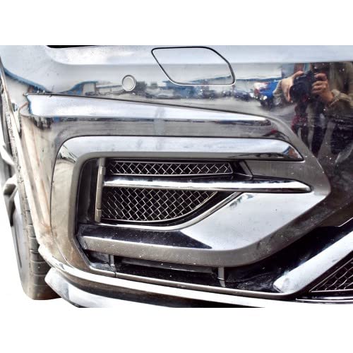 VW Golf R MK7.5 - Outer Grille Set - Silver Finish (2017 - 2020)