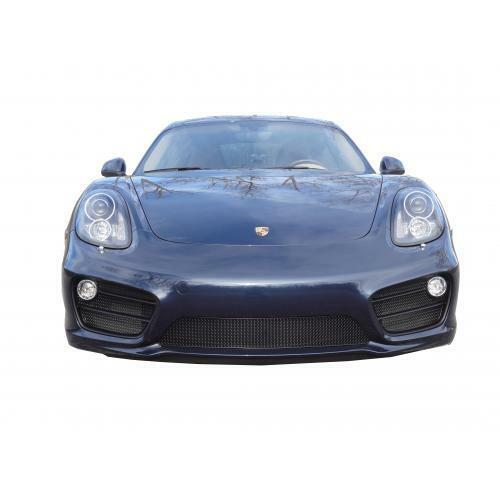 Porsche Cayman S 981 (Manual without Sensors) - Front Grille Set - Black finish (2012 to 2016)