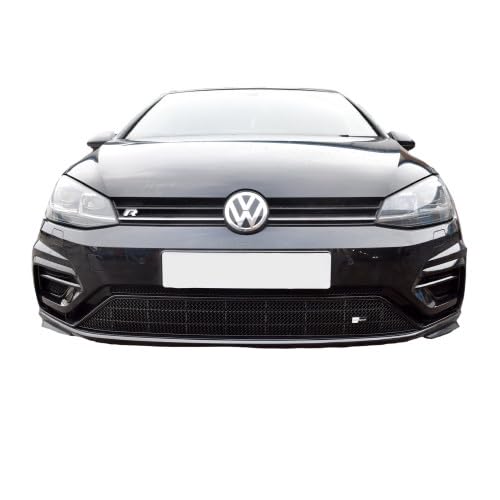 VW Golf R MK7.5 - Front Grille Set - Black Finish (2017 - 2020)