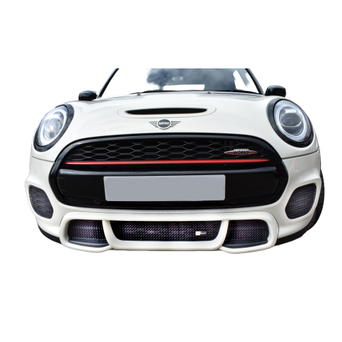 Mini Cooper F56 / F57 JCW (LCI 1) - Front Grille Set - Silver Finish (2015 - 2021)