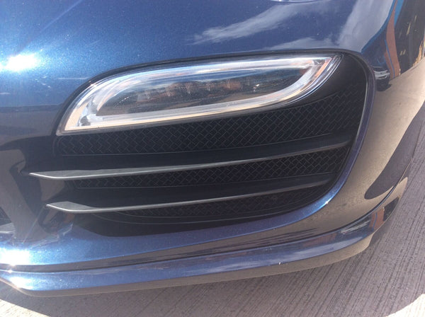 Porsche 991 Turbo Gen 1 - Outer Grille Set (Without Parking Sensors) - Black Finish (2013 to 2015)