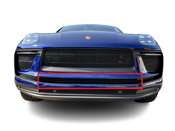 Porsche Macan Base, S and GTS 2021 Facelift / 2022 - Centre Grille (2021 to )